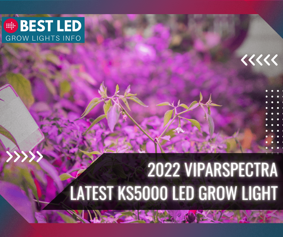 2022 VIPARSPECTRA Latest KS5000 LED Grow Light