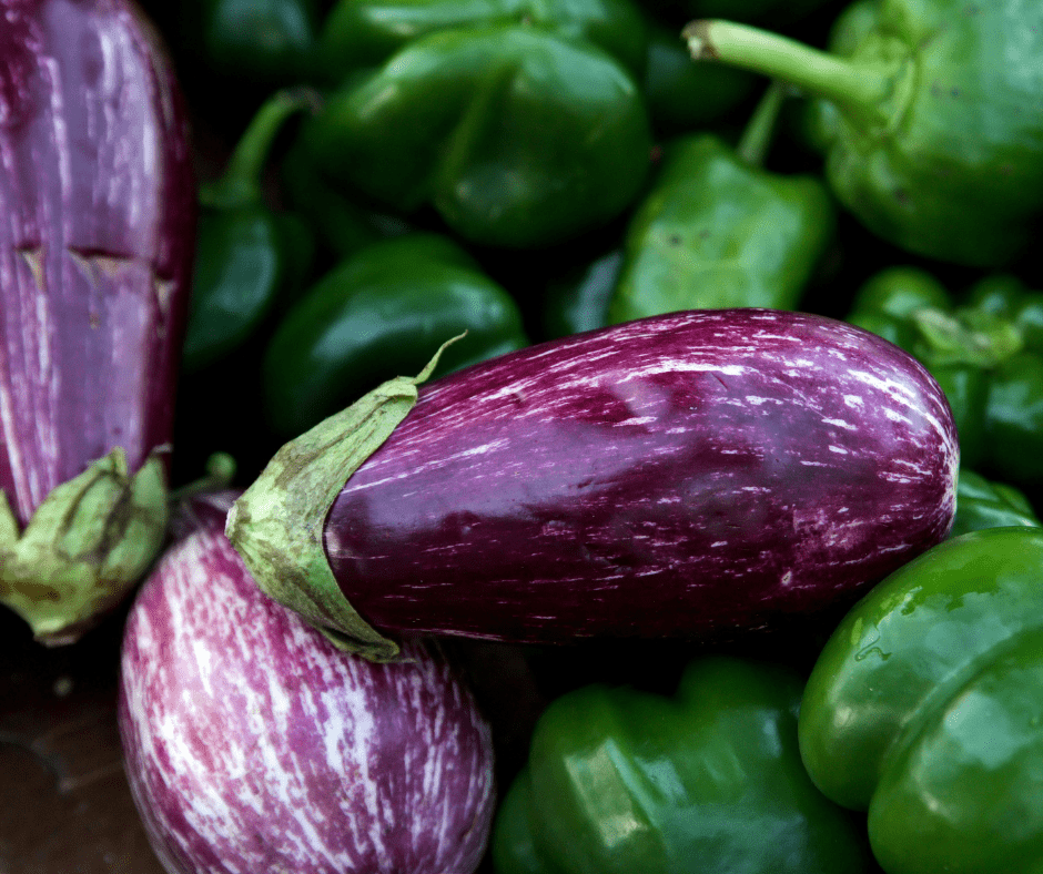 eggplant, peppers, are great for companion planting