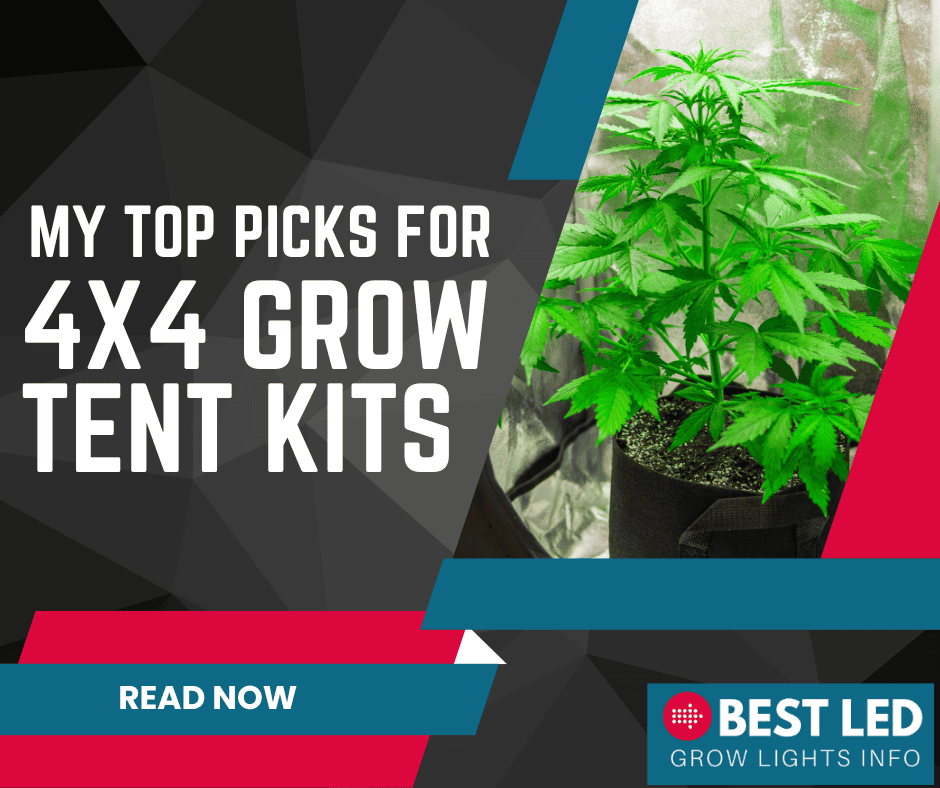 my top picks for 4x4 grow tent kits