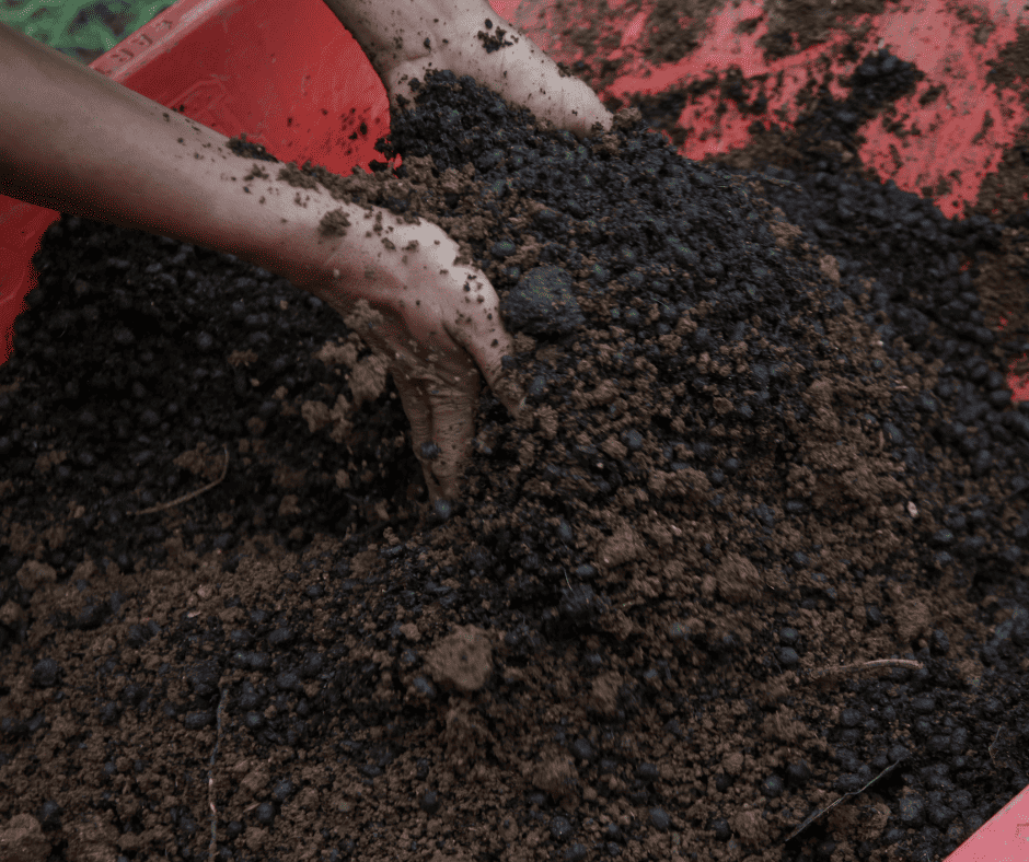 you need the right consistency with your soil mixture