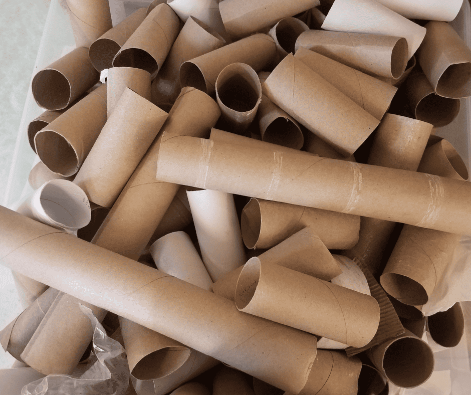 toilet paper tubes for homemade soil block making